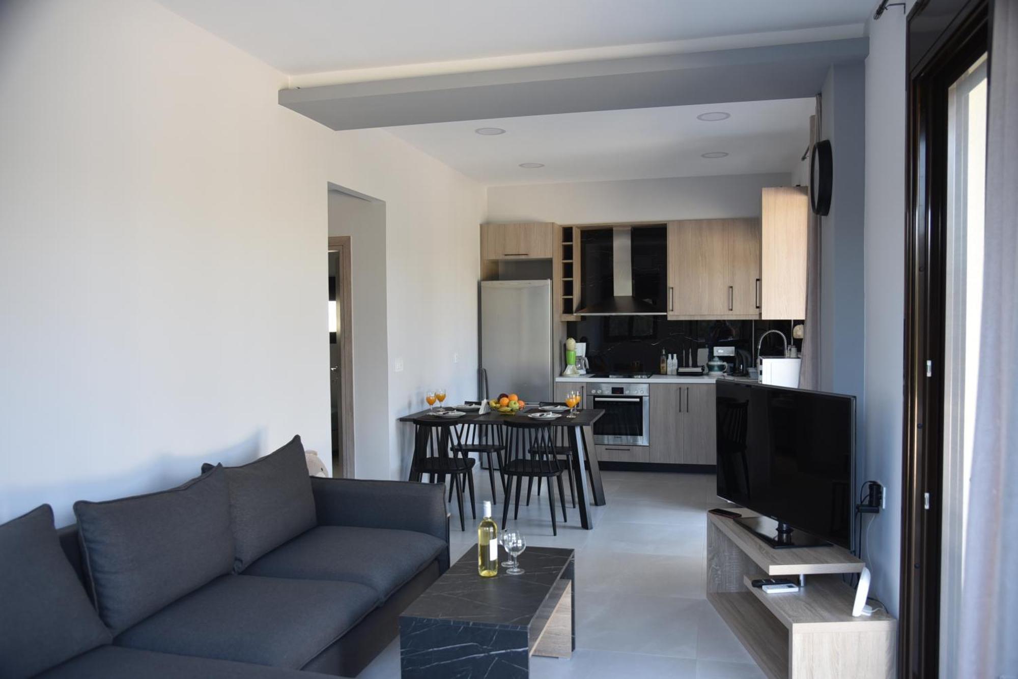 Pirgos Deluxe Apartment - Private Parking Kissamos Exterior photo