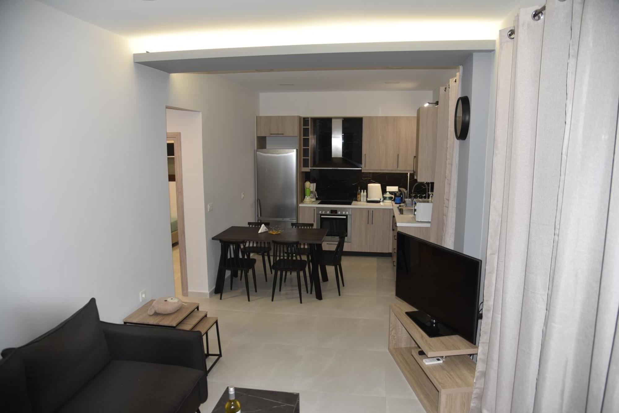 Pirgos Deluxe Apartment - Private Parking Kissamos Exterior photo